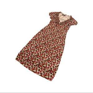 BCBG MaxAzria Mid Length Printed Dress